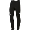 разминочные брюки Sportful Squadra 2 WS Pant чёрные с белыми вставками